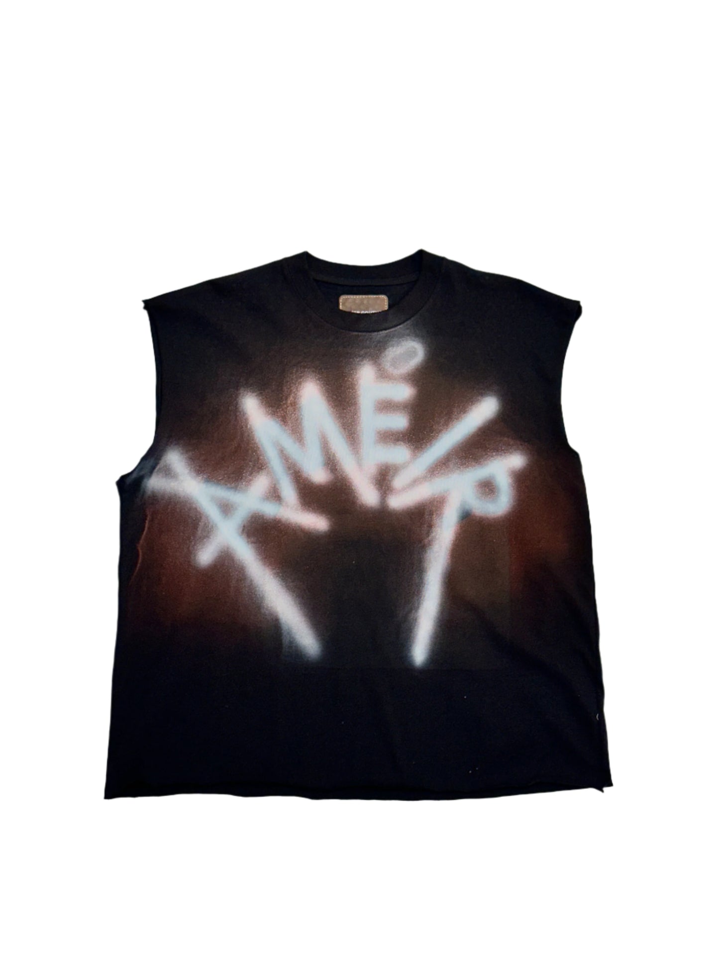 RHINESTONE CUTOFF TEE
