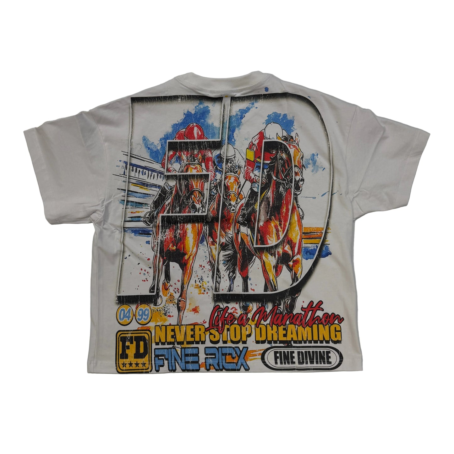 DIVINE RHINESTONE T-SHIRT