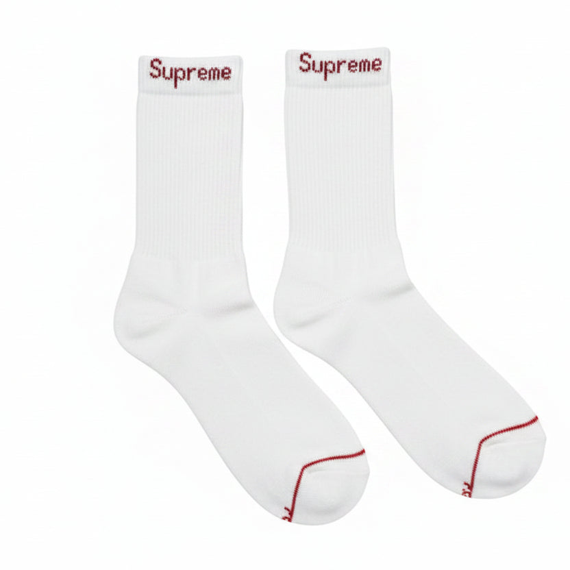 Supreme Socks (WHITE)