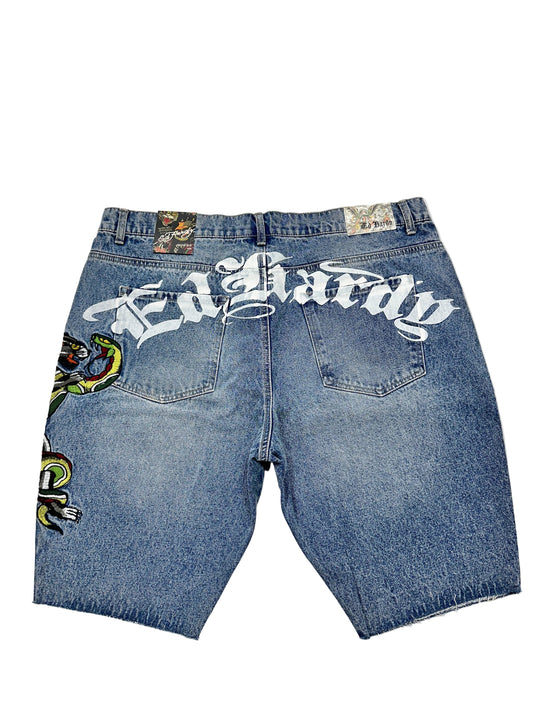 Ed Hardy Jean Shorts