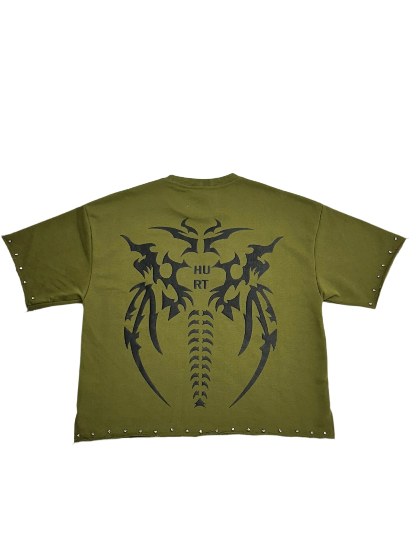 BKYS RHINESTONE SKELETON TEE