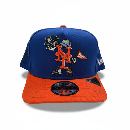 NY Snapback (Blue/Orange)