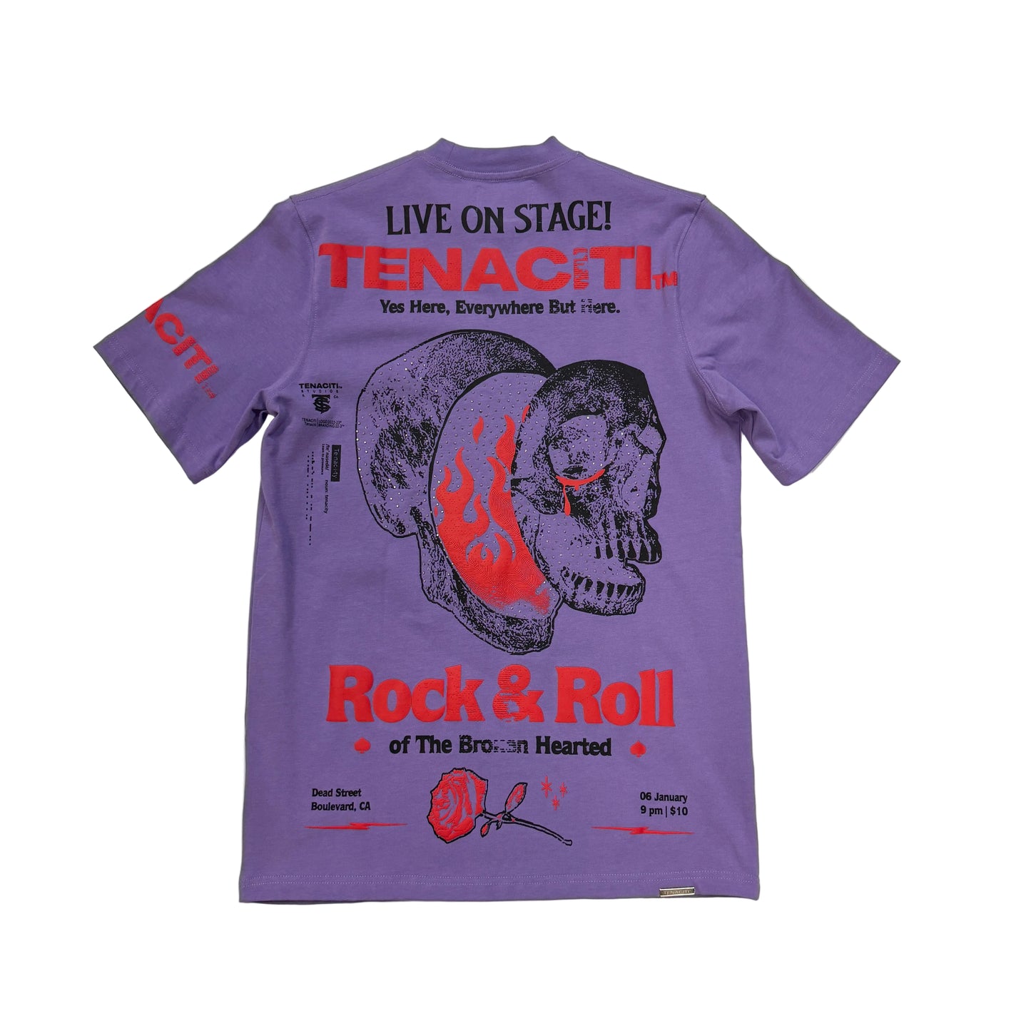 TENACITI PURPLE T-SHIRT