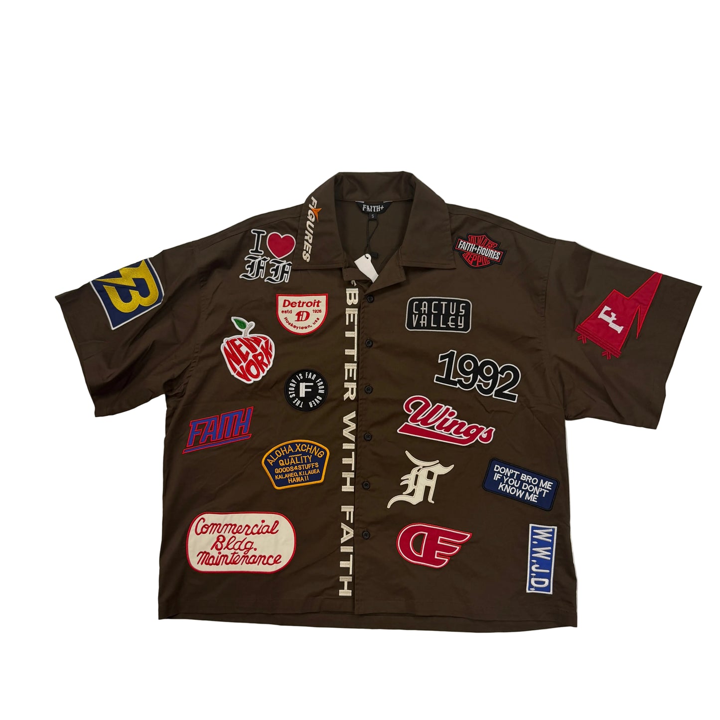 Faith Button Up Tee