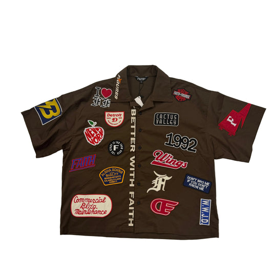 Faith Button Up Tee