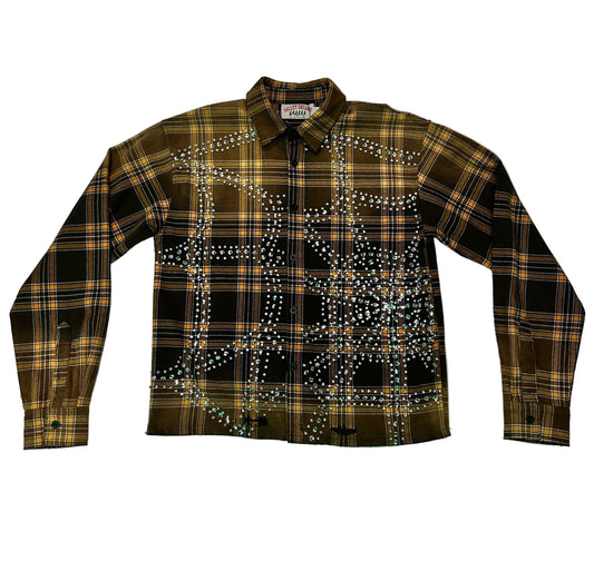Vale Rhinestone Flannel