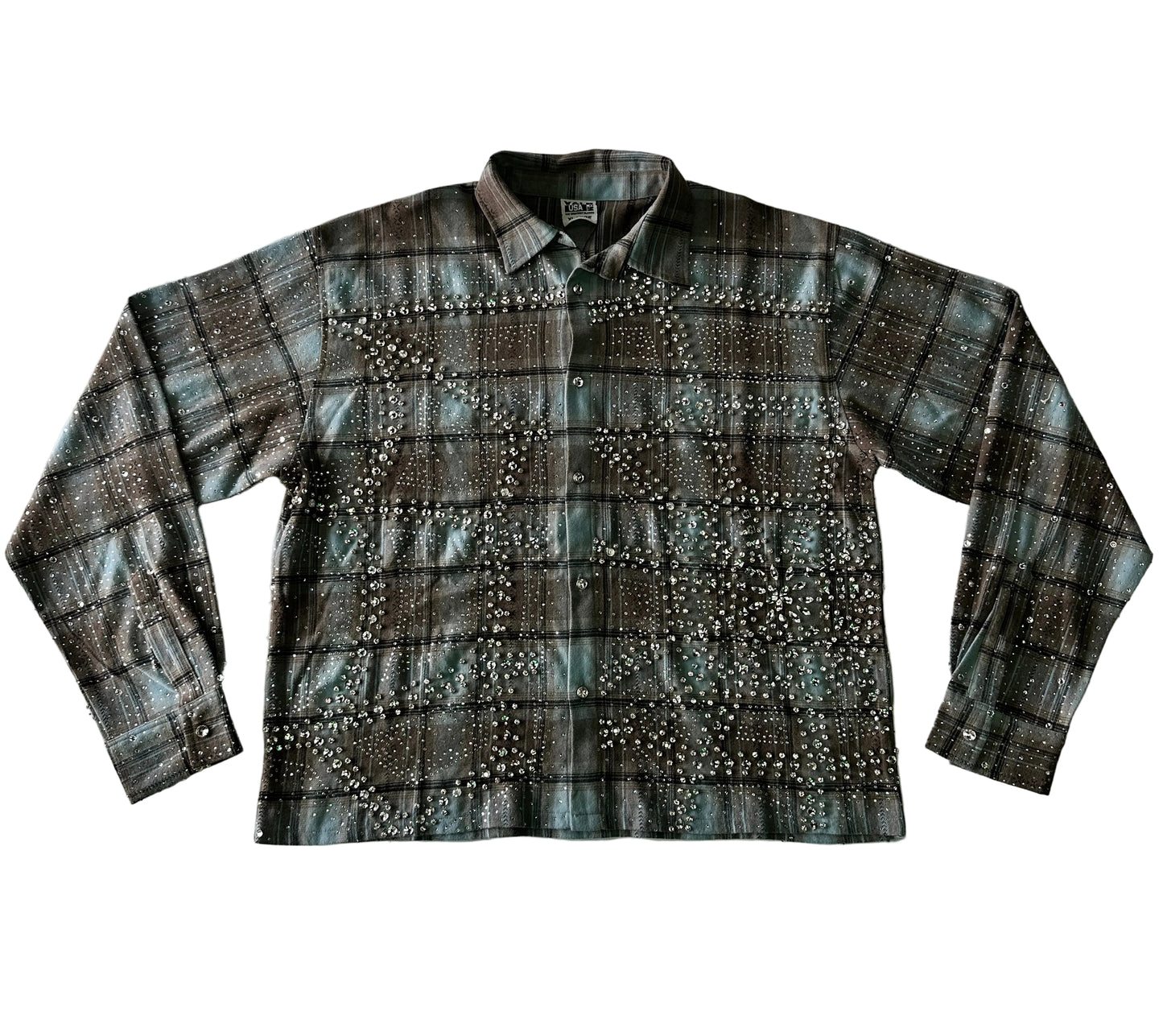 Vale Rhinestone Flannel