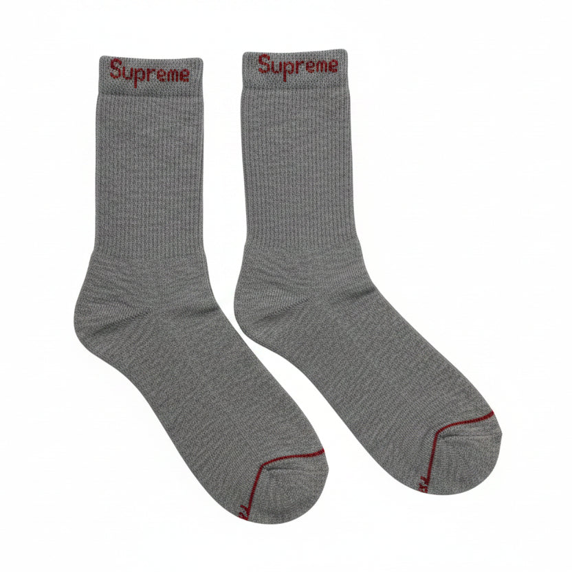 Supreme Socks (Gray)