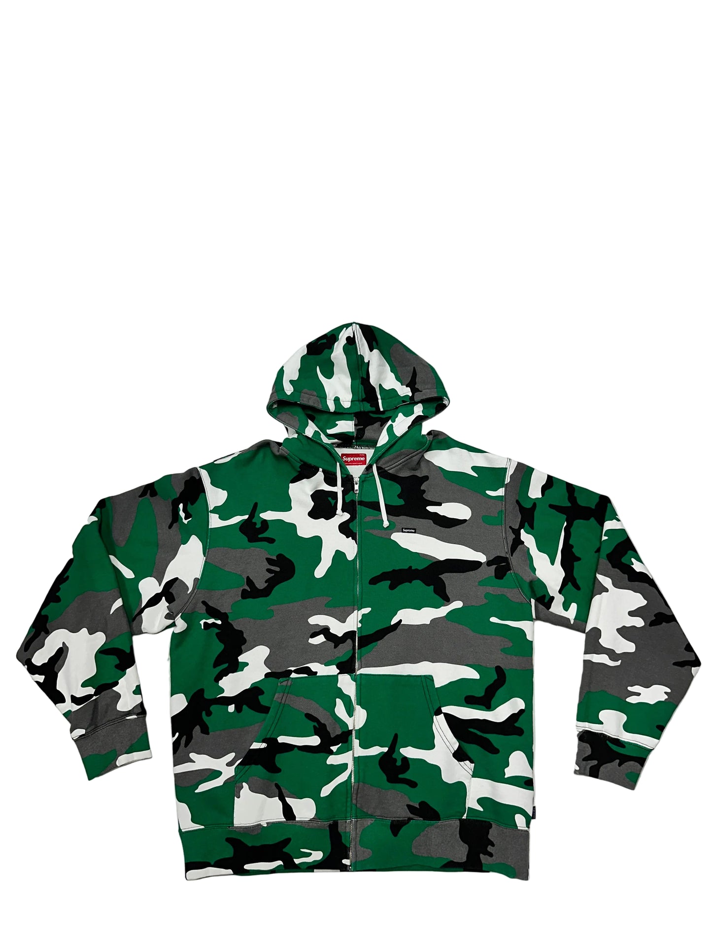 Supreme Camo Zip-Up Jacket