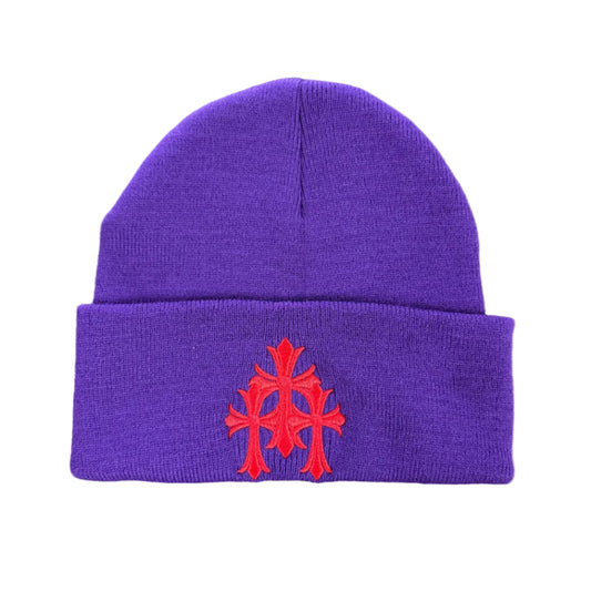 Chrome Hearts Beanie (Purple)