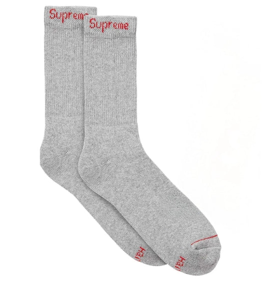 Supreme Socks (Gray)
